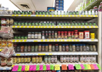 Spices, Grocery Store